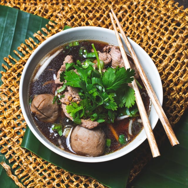 Beef Noodle Soup.