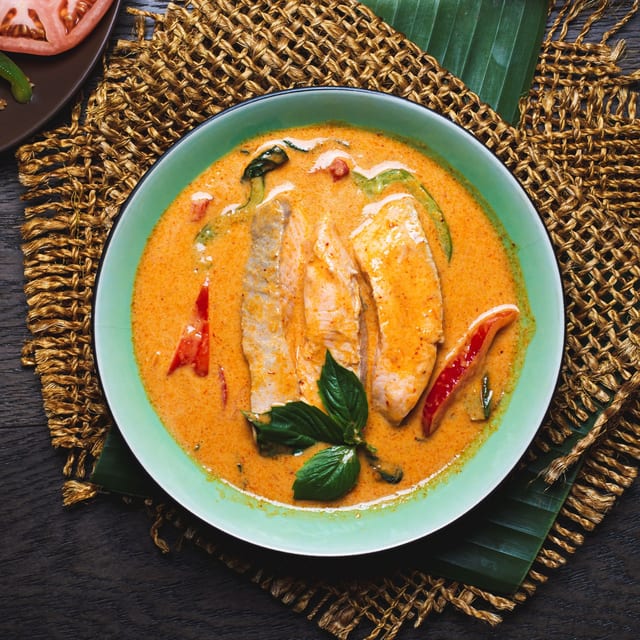 Salmon Curry.