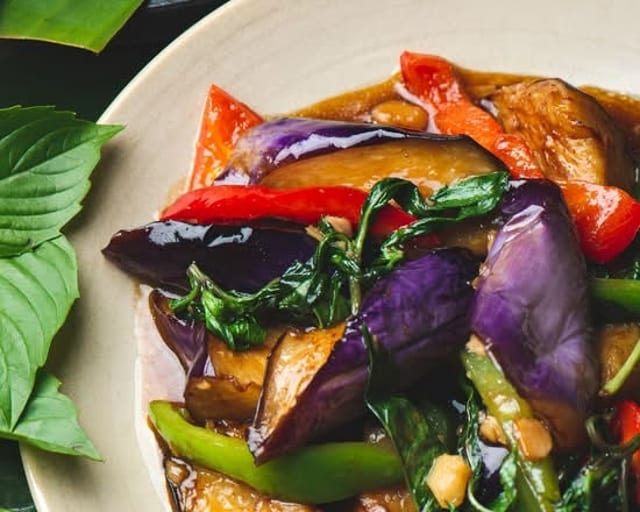 Spicy Eggplant.