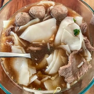 Meatball Noodle Soup