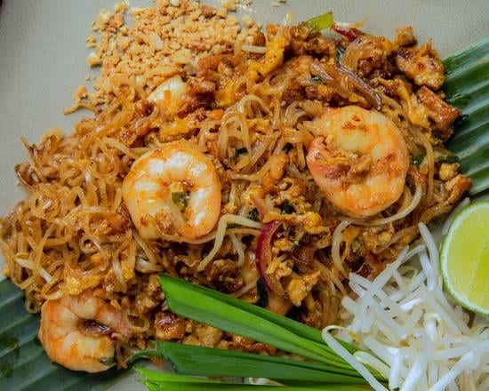 Glass Noodle Pad Thai.