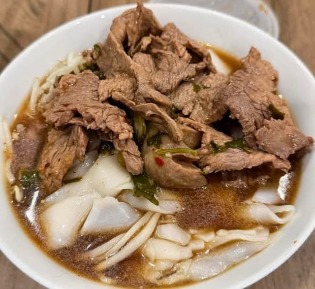 - Beef Noodle Soup.