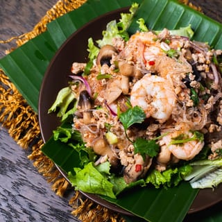 Glass Noodles Salad (Yum Woon Sen)