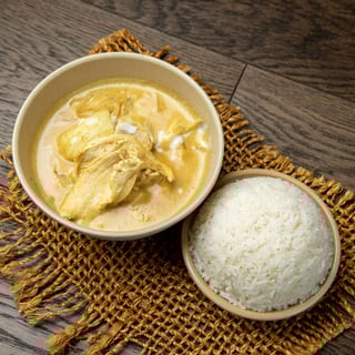 Yellow Curry with Rice
