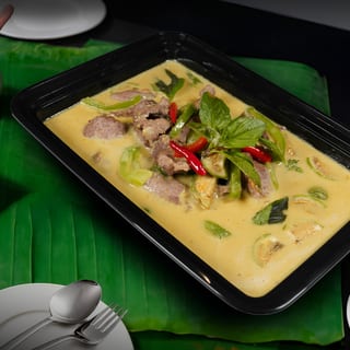 Party Size - Green Curry with Jasmine Rice