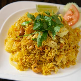 VG Yellow Curry Fried Rice