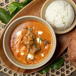 Panang Curry with Rice