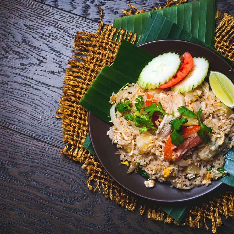 Pineapple Fried Rice Delight