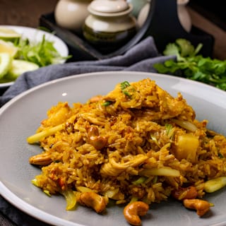 VG Yellow Curry Fried Rice